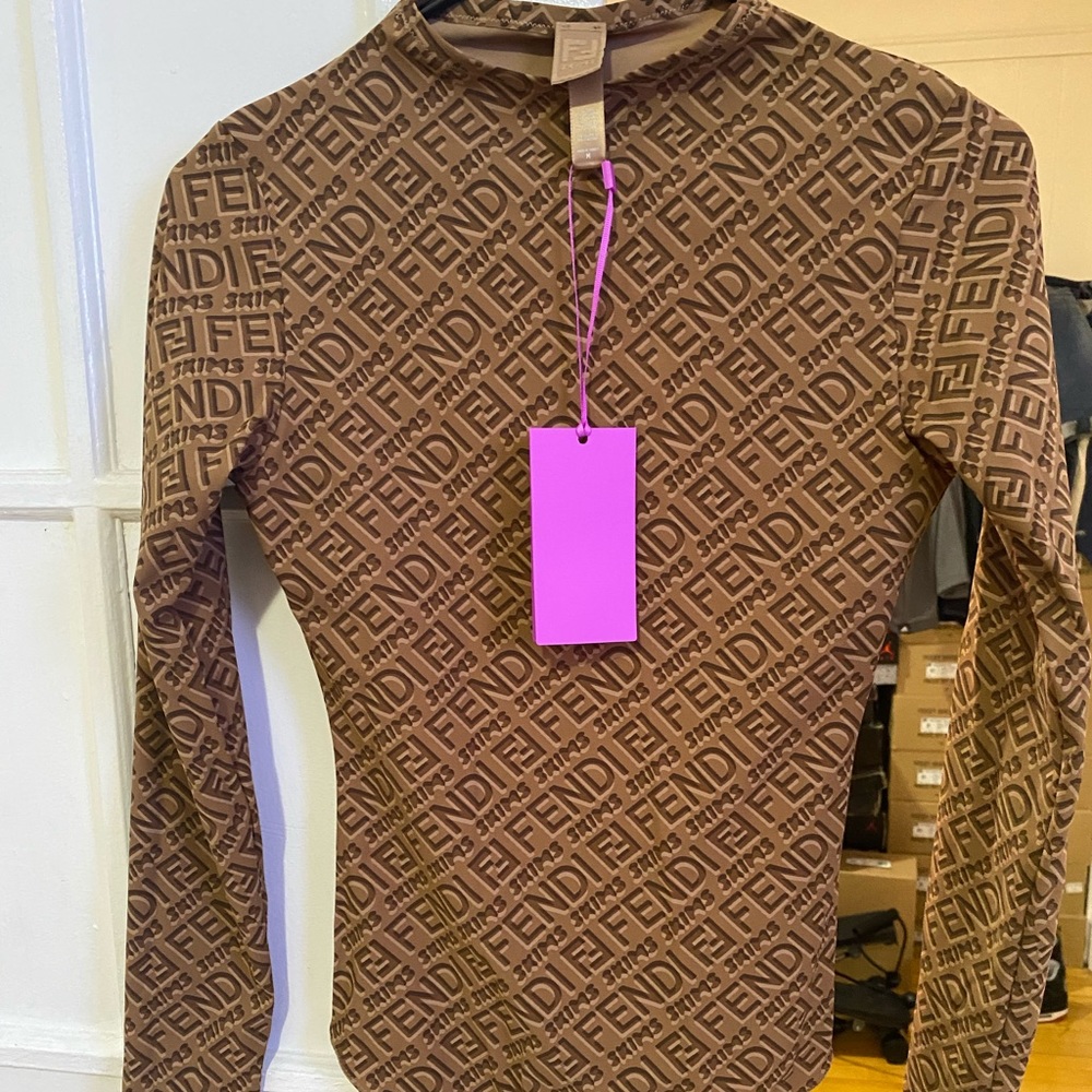 Never worn skims x fendi bodysuit size medium